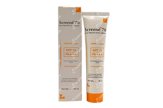 Screene 70 Spf Pa+++ Cream 40 ML